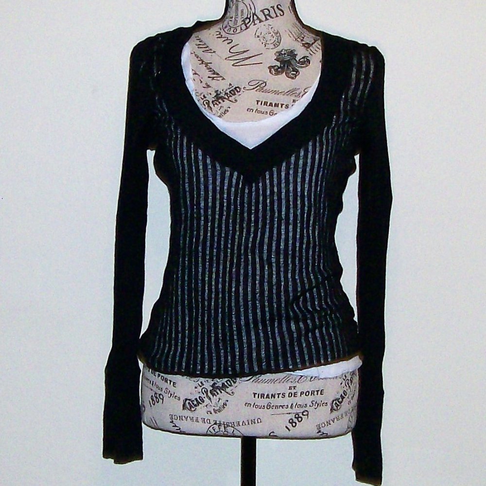 NWOT Beautiful 2 in 1 Sweater Top